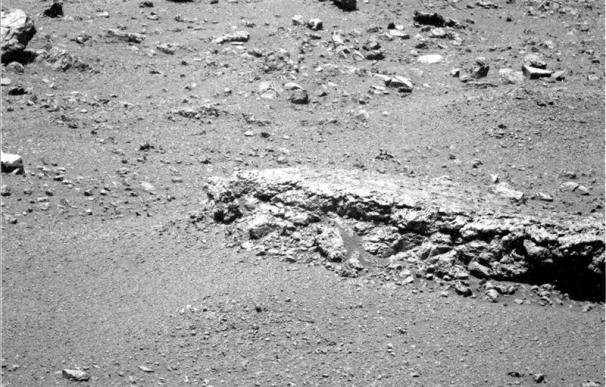El robot Opportunity detecta rocas en Marte con una textura nunca vista