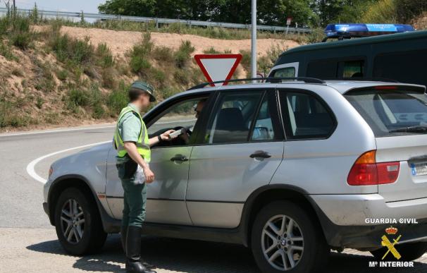 Denunciados 116 conductores durante la campaña de controles de alcoholemia de la Guardia Civil