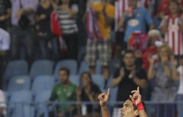 Falcao se estrena como goleador en la Liga