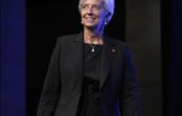 La directora del Fondo Monetario desmiente la cifra sobre necesidades de capital de la banca europea