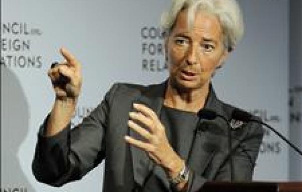 Lagarde pide medidas convincentes frente a la crisis de confianza