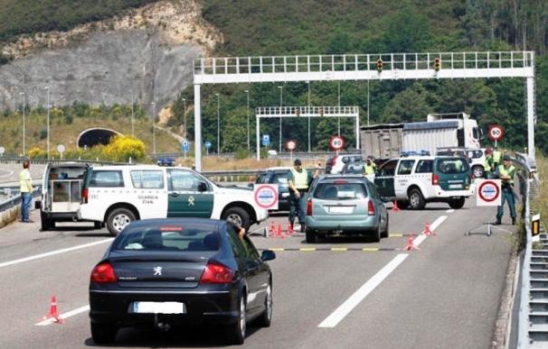 El fin de semana deja un fallecido y ocho heridos leves en las carreteras asturianas