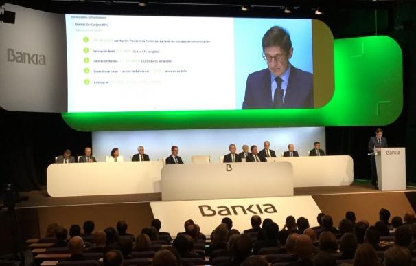 Goirigolzarri: La fusión con BMN subirá un 25% la clientela de Bankia y permitirá presencia en nuevos mercados