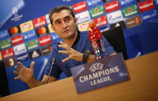 Valverde: "Si pongo a Dembélé es porque entiendo que está en condiciones"