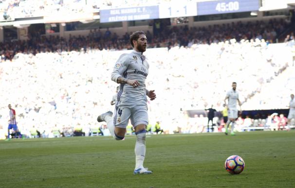 Apelación confirma la sanción de un partido a Sergio Ramos