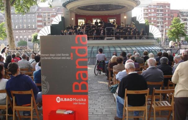 Banda Municipal de Bilbao ofrecerá ocho conciertos en el Quiosco del Arenal durante Aste Nagusia