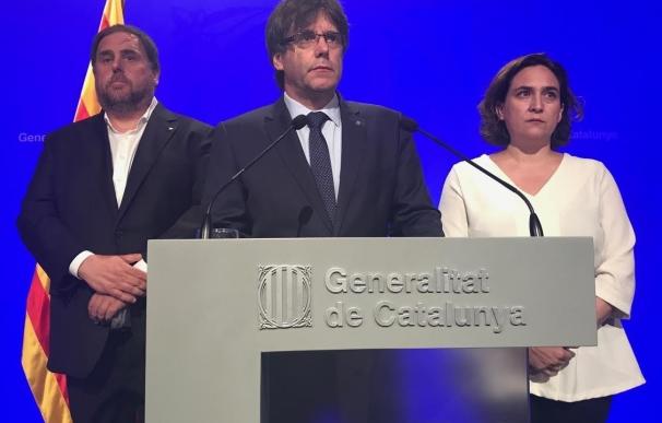 Puigdemont sobre las fuerzas de seguridad: "No ha habido división ni disputa que valga"