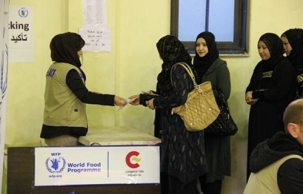 España entrega 700.000 euros a la ONU para proporcionar alimentos a 34.000 personas en Mosul (Irak)