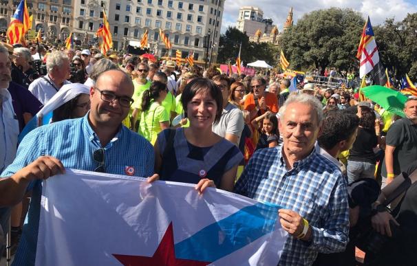 El BNG reivindica "el derecho de los pueblos a votar" en una jornada "histórica" para Cataluña