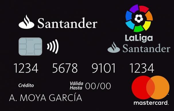 Santander lanza una tarjeta que bonifica los goles anotados en LaLiga Santander y LaLiga 1|2|3