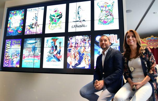 El cartel del Carnaval de Santa Cruz de Tenerife será elegido por votación popular entre diez obras