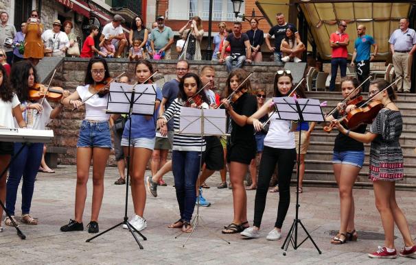 Alumnos del XXX Curso Internacional de Música actuarán por las calles y volverán a grabar un flash mob