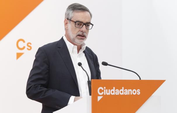 Ciudadanos admite que "no es favorable" a que Rajoy comparezca en el Pleno del Congreso por Gürtel