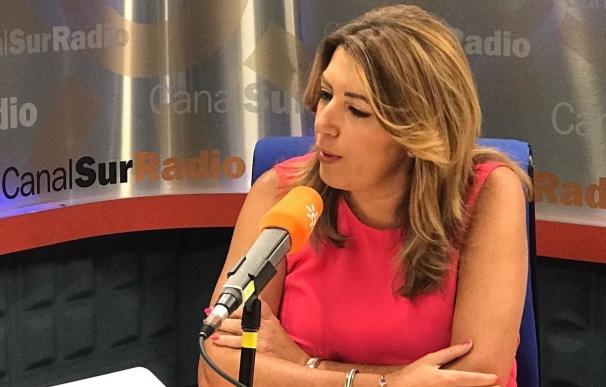 Susana Díaz, segura de que Pedro Sánchez y el PSOE no la harán elegir "entre las dos lealtades"