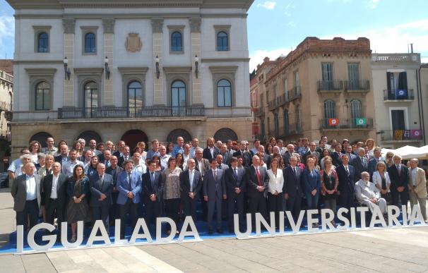 Puigdemont ve la creación del Campus Universitario de Igualada como un acto propio de Estado