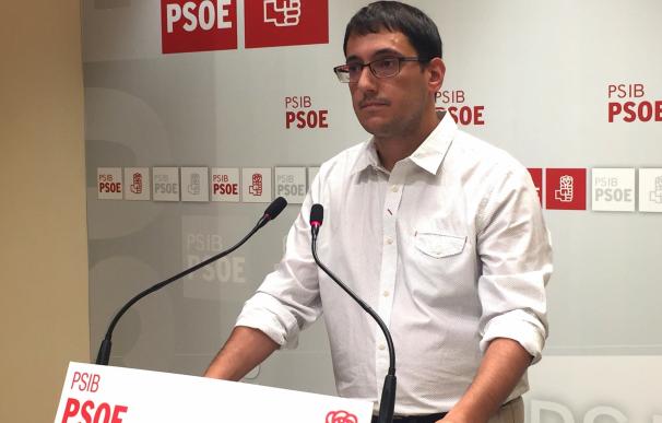 Negueruela muestra su "decepción" por la visita de Rajoy, quien vino a Palma "a insultar a la ciudadanía"