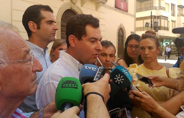 Moreno (PP-A): "La moción de censura devolverá a Marbella la normalidad democrática y la voluntad mayoritaria"