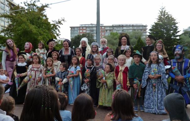 Veinte participantes en el V Concurso-Desfile de Trajes Infantiles Renancentistas