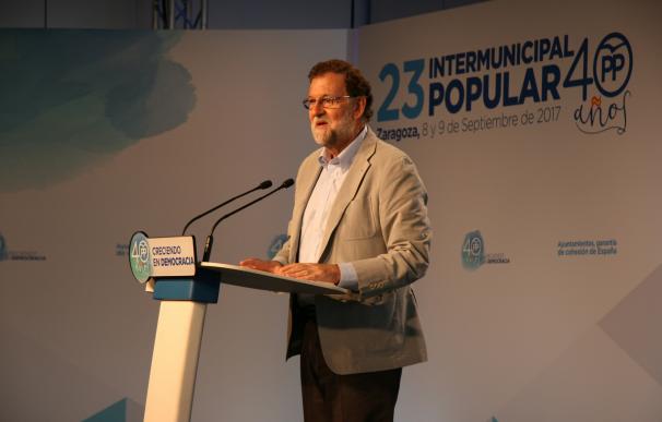 Rajoy aboga por una Diada "de libertad, convivencia y respeto para todos los catalanes"
