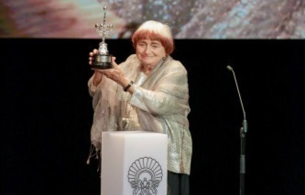 Agnès Varda recoge el Premio Donostia: "Me siento una premiada marginal"