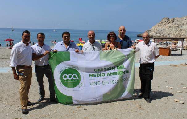 Cantarriján, en Almuñécar, primera playa naturista que consigue el sello de calidad ambiental
