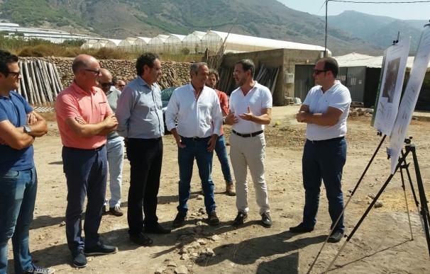 Junta invierte 2,2 millones en las obras de seguridad vial de la A-358 entre Berja y Dalías (Almería)