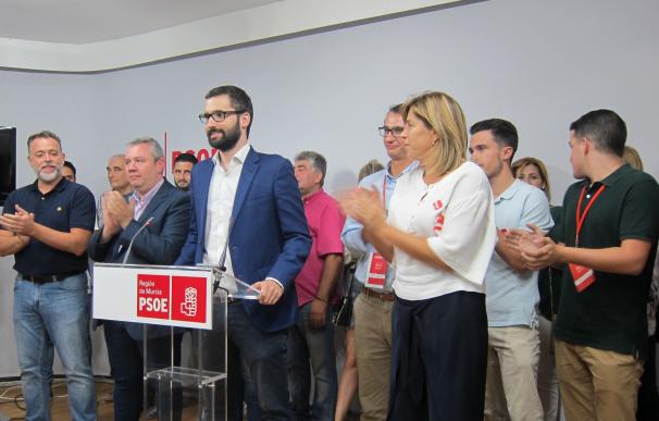 Lucas (PSOE) agradece el apoyo de los inconformistas y espera un partido unido, fuerte y autónomo tras el Congreso