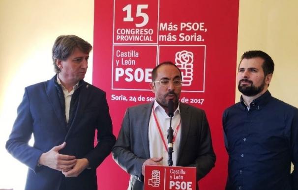Luis Rey, nuevo secretario provincial del PSOE en Soria, en una línea de continuidad "para consolidar el cambio"
