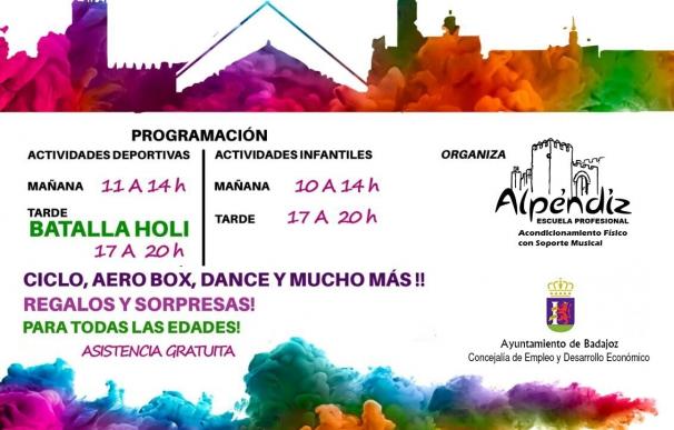 El evento 'Badajoz Fitness Colours' impulsará la práctica deportiva el 30 de septiembre con multitud de actividades