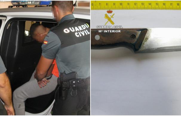 Detenido por agredir a su compañero de trabajo con un cuchillo tras una discusión en Santomera