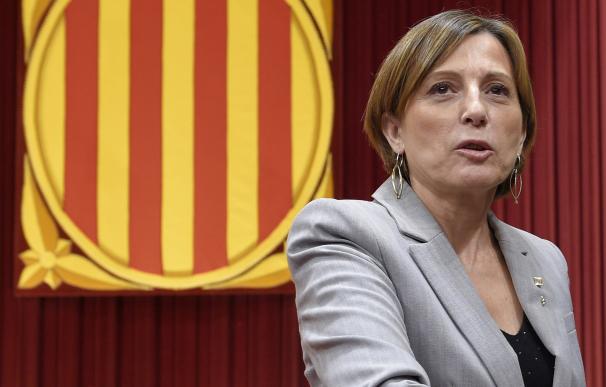 Carme Forcadell, presidenta del Parlament catalán.