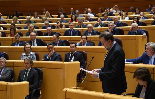 Rajoy exige al PDeCAT que no hable de democracia mientras la liquida en Cataluña y "amenaza" a alcaldes y periódicos