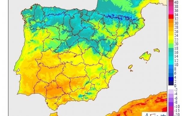 Castilla y León registra nueve de las diez temperaturas más bajas del país esta noche