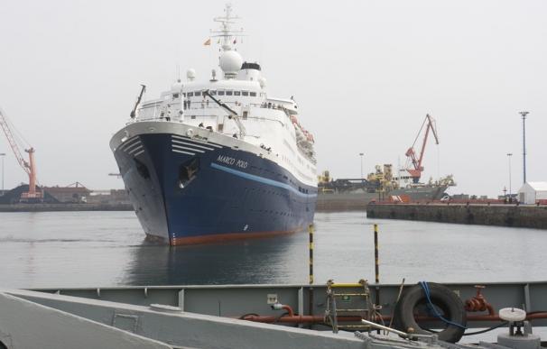 Puertos como el de Gijón y Avilés y empresas se lanzan a la conquista del turismo de cruceros europeo en Hamburgo