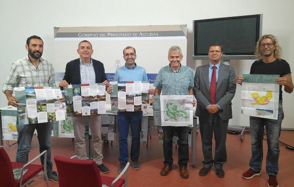 Asturias edita 30.000 mapas turísticos de las reservas de la biosfera de Muniellos, Somiedo y Redes