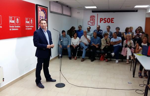 Fernando Pablos opta a la reelección en las elecciones que los socialistas salmantinos celebran el 12 de noviembre