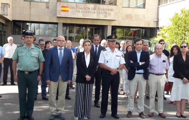 Concentración de condena ante la Delegación del Gobierno en Castilla y León