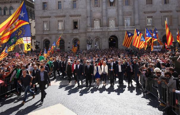 Puigdemont: "Que no subestimen la fuerza del pueblo de Cataluña"