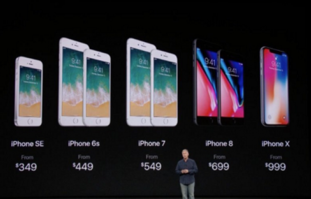 El nuevo iPhone X costará 999 dólares y saldrá a la venta el 3 de noviembre