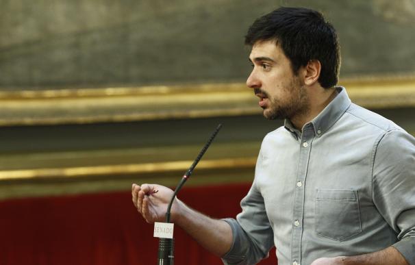 Ramón Espinar tacha de "miserable" al alcalde de Alcorcón y valora la sensatez de Rajoy y el PP