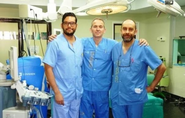 El Hospital de Puertollano realiza con éxito la primera intervención para extirpar un tumor renal por vía laparoscópica