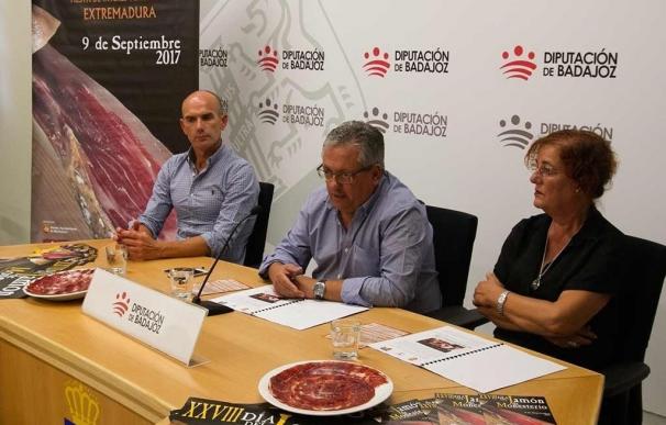 El Día del Jamón de Monesterio (Badajoz) promocionará el 9 de septiembre un año más la gastronomía local
