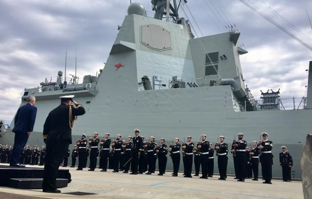 Australia recibe el destructor Hobart, primer buque español construido por Navantia en el extranjero