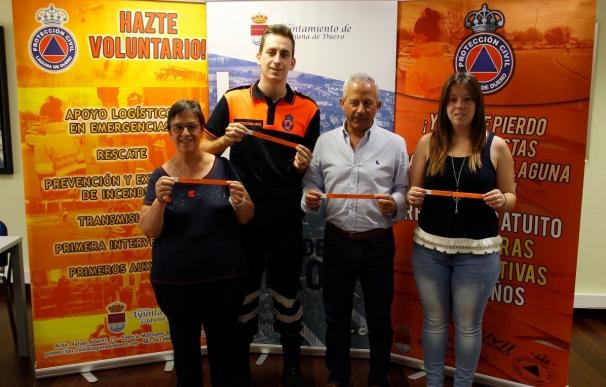 Protección Civil de Laguna (Valladolid) repartirá pulseras en las fiestas en previsión del extravío de algún niño