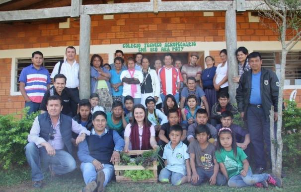 Las comunidades indígenas de Paraguay reciben formación agroalimentaria de los Cifea de la Región