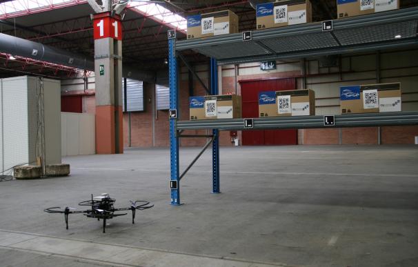 Grupo Sesé e ITAINNOVA desarrollan un dron autónomo para hacer inventario en almacenes