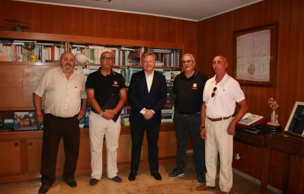 El subdelegado del Gobierno recibe a la Asociación de Jubilados de Policía Nacional de España