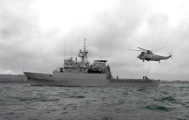 Un patrullero de la Armada hace escala en Huelva y podrá ser visitado este domingo y el lunes