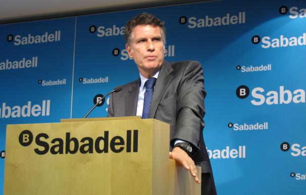Guardiola (Sabadell) sobre las comisiones: "La banca presta unos servicios y se deben cobrar"