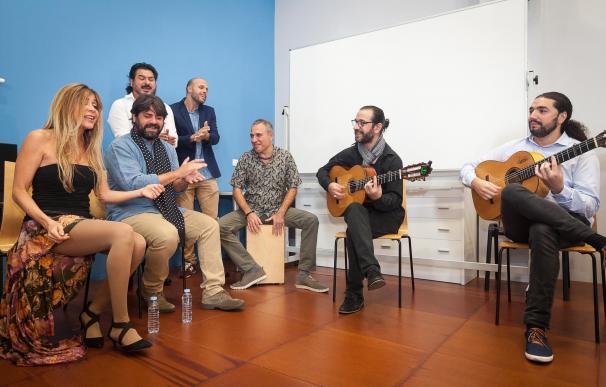 La Orquesta Popular de la Magdalena graba el disco "Flamenco diásporo II" en el Laboratorio Audiovisual